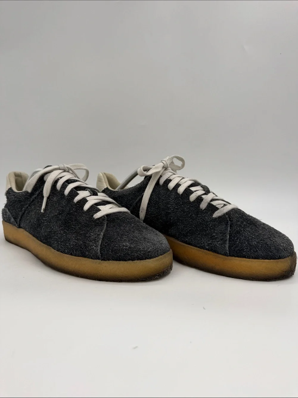 Clarks 1825 Tormatch Light Navy Shaggy Suede Casual Shoes 26162048 Mens Size 10